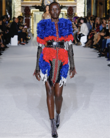 All Of Our Favorite Black Models Hit The Runway At Balmain’s Spring 2018 Show
